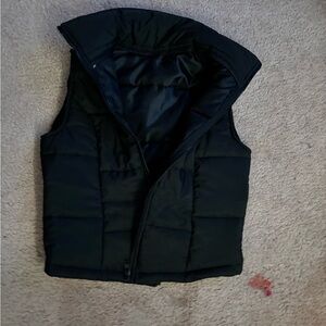 Black Puffer Vest